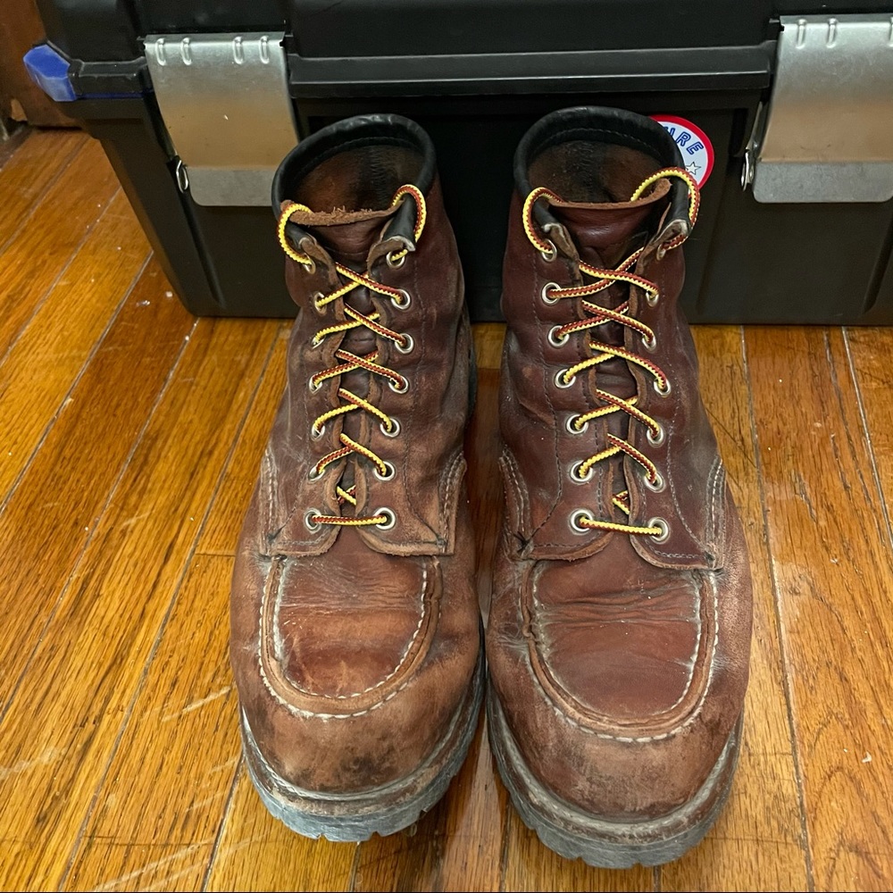 Red Wing Heritage Roughneck Brown Boots, Size 11